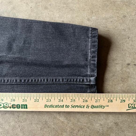 Vintage Black Levi’s 550 Tapered Jeans size 8 (26x27”) - Picture 5 of 8